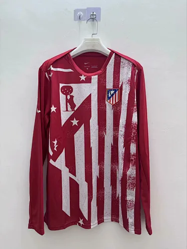 25-26 Atletico Madrid Long Sleeve Soccer Jerseys