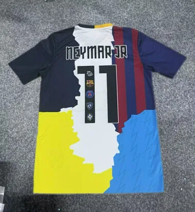 Imagen 2 del álbum 25-26 Neymar Soccer Jerseys