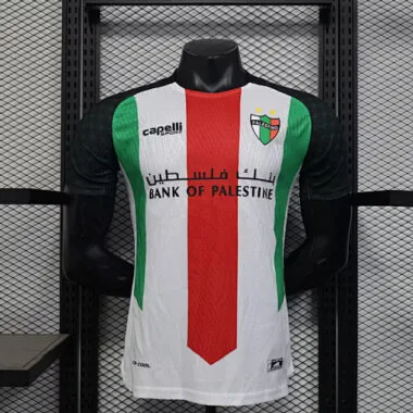 25-26 Palestine Home Player Version Soccer Jerseys