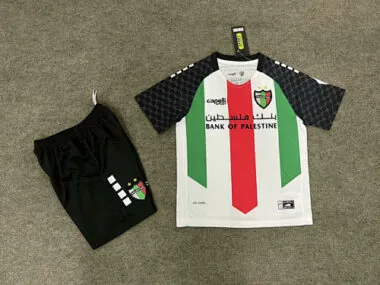 25-26 Palestine Home Kids Soccer Jerseys