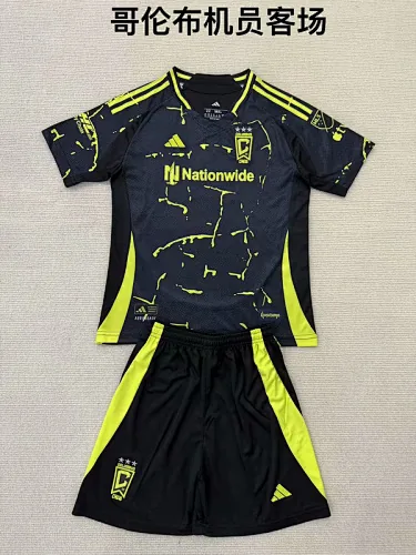 25-26 Columbus Crew Away Kids Soccer Jerseys