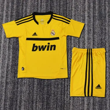 11-12 Real Madrid Goalkeeper Kids Soccer Jerseys