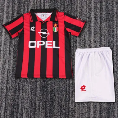 96-97 AC Milan Home Kids Soccer Jerseys