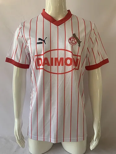 85-86 Koln Home Retro Soccer Jerseys