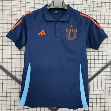 25-26 Universidad de Chile Polo Soccer Jerseys