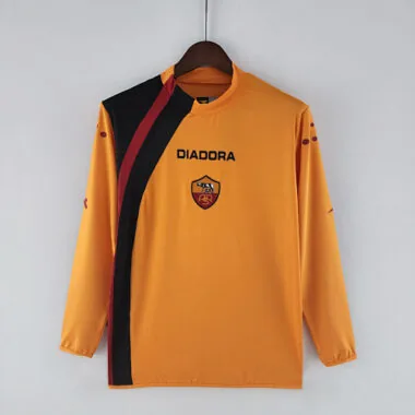 05/06 Rome Home Retro Long Sleeve Soccer Jerseys