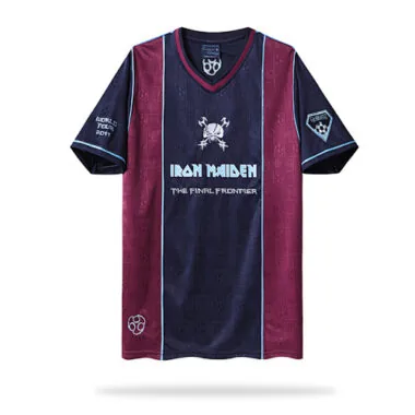 2011 Iron Maiden Home Retro Soccer Jerseys