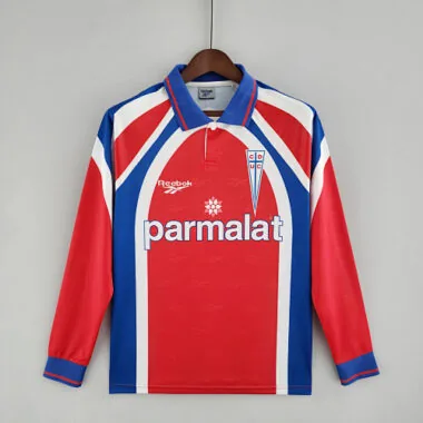 1998 Deportivo Universidad Católica Away Retro Long Sleeve Soccer Jerseys