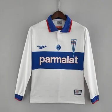1998 Deportivo Universidad Católica Home Retro Long Sleeve Soccer Jerseys
