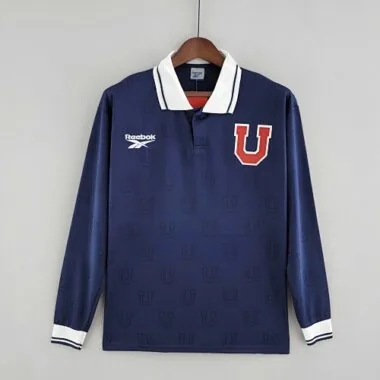 1998 Universidad de Chile Home Retro Long Sleeve Soccer Jerseys