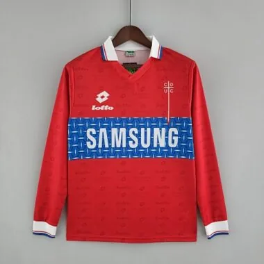 1996 Deportivo Universidad Católica Third Retro Long Sleeve Soccer Jerseys