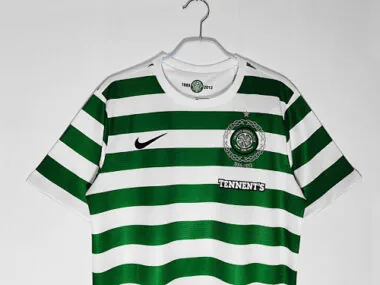 2012/13 Celtic Home Retro Anniversary Soccer Jerseys album image 2