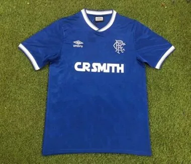84/87 Ranger Home Retro Soccer Jerseys