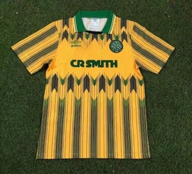 89/91 Celtic Away Retro Soccer Jerseys