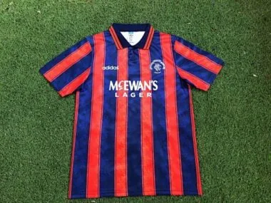 93/94 Rangers Away Retro Soccer Jerseys