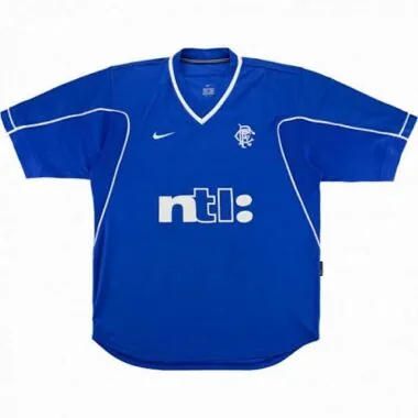 99/01 Rangers Home Retro Soccer Jerseys