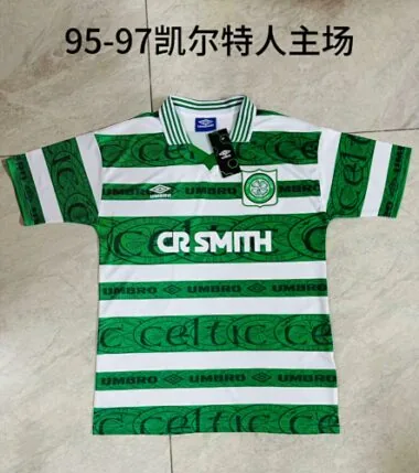 95/97 Celtic Home Retro Soccer Jerseys