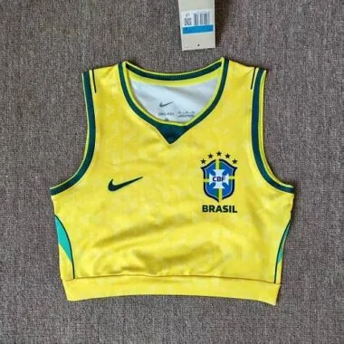 Camisetas de fútbol femenino de Brasil para partidos en casa de 2026