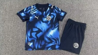 Maillots de foot pour enfants « Paraguay » (à l'extérieur), n° 26-27