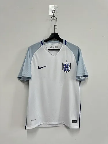 2016 England Home Retro Soccer Jerseys