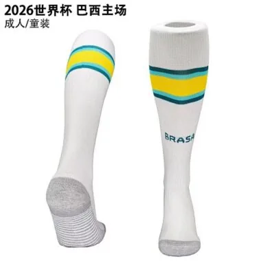 2026 Brazil Home Socks