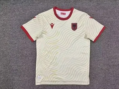 2026 Republic of Albania Away Soccer Jerseys
