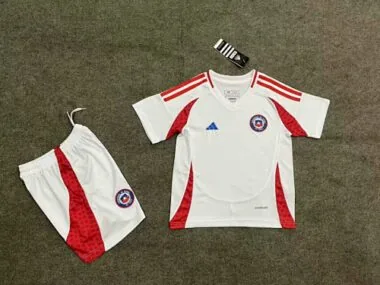 2024 Chile Away Kids Soccer Jerseys