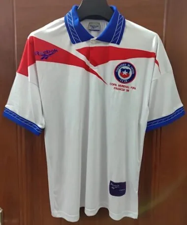 1998 Chile Away Retro Soccer Jerseys