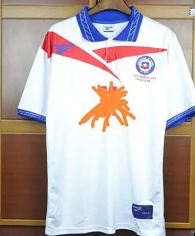 Imagem 3 do álbum 1998 Chile Away Retro Soccer Jerseys