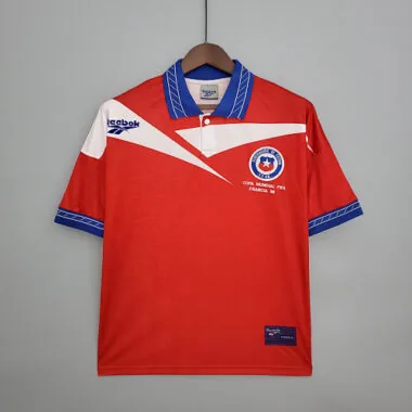 1998 Chile Home Retro Soccer Jerseys