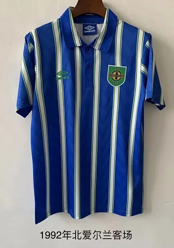 1992 North Ireland Away Retro Soccer Jerseys