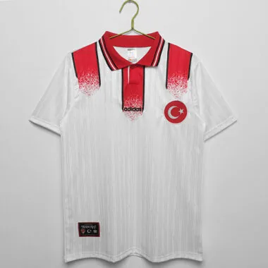 1990 Turkey Away Retro Soccer Jerseys