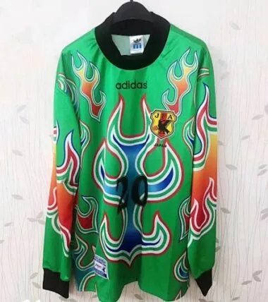1998 Japan Retro Goalkeeper Long Sleeve Soccer Jerseys