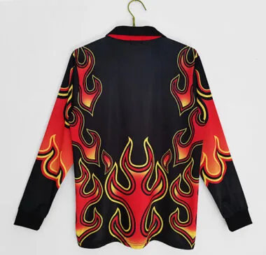 Afbeelding 2 van album 1998 Japan Retro Goalkeeper Long sleeve Soccer Jerseys