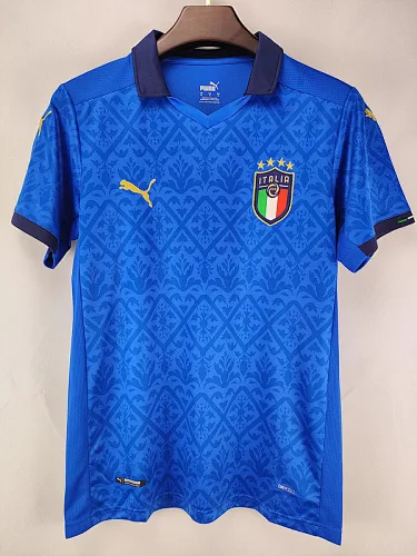 2020 Italy Home Retro Soccer Jerseys