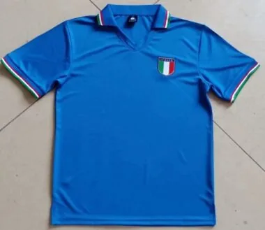 1982 Italy Home Retro Soccer Jerseys