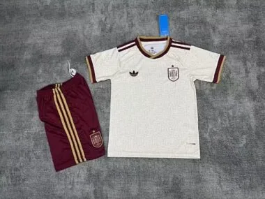 26-27 Spain Away Kids Soccer Jerseys