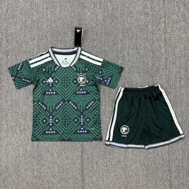 26-27 Saudi Arabia Home Kids Soccer Jerseys