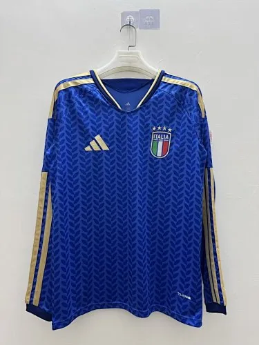 26-27 Italy Home Long Sleeve Soccer Jerseys