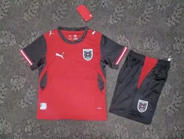 26-27 Austria Home Kids Soccer Jerseys