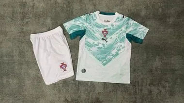 26-27 Portugal Away Kids Soccer Jerseys