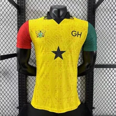 25-26 Ghana Player Version Soccer Jerseys