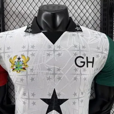 Imagen 4 del álbum 25-26 Ghana Player Version Soccer Jerseys