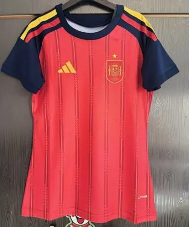 26-27 Spain Home Women Soccer Jerseys