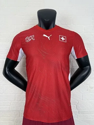 2026 Zwitserland thuisshirts voor spelers