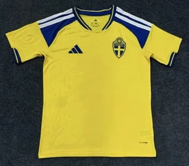 26-27 Sweden Home Soccer Jerseys