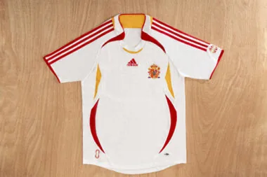 2006 Spain Away Retro Soccer Jerseys