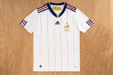 2010 France Away Retro Soccer Jerseys