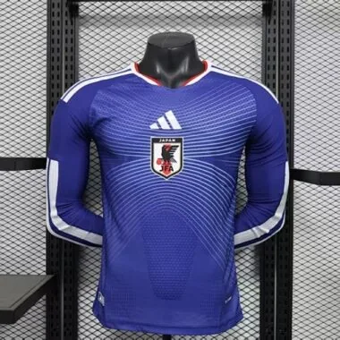 2026 Japan Home Long Sleeve Soccer Jerseys