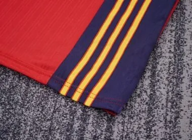 Afbeelding 9 van album 1996 Spain Home Kids Soccer Jerseys